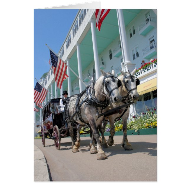 El Grand Hotel - Isla Mackinac, Michigan (Frente)