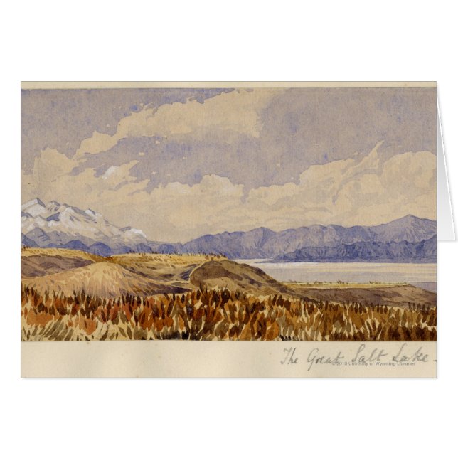 El Great Salt Lake, Utah (Anverso (Horizontal))