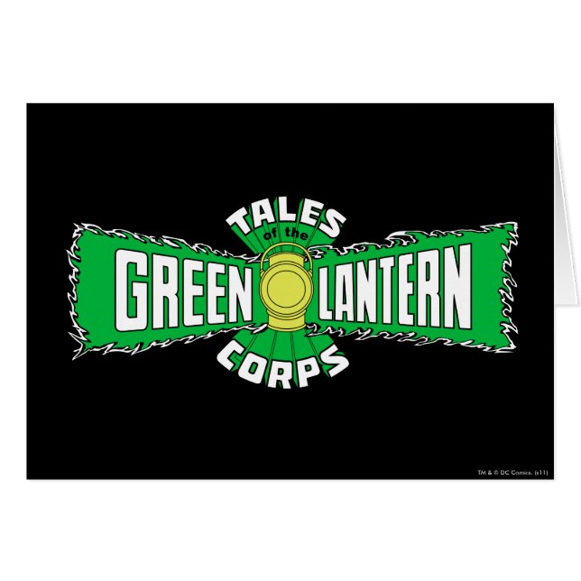 El Green Lantern Corps - Logo Verde (Anverso (Horizontal))