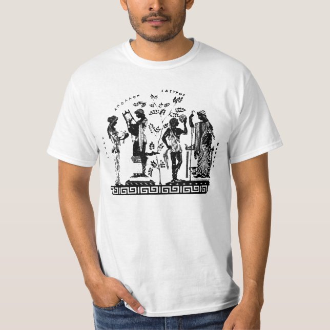 El griego clásico figura la camisa (Anverso)