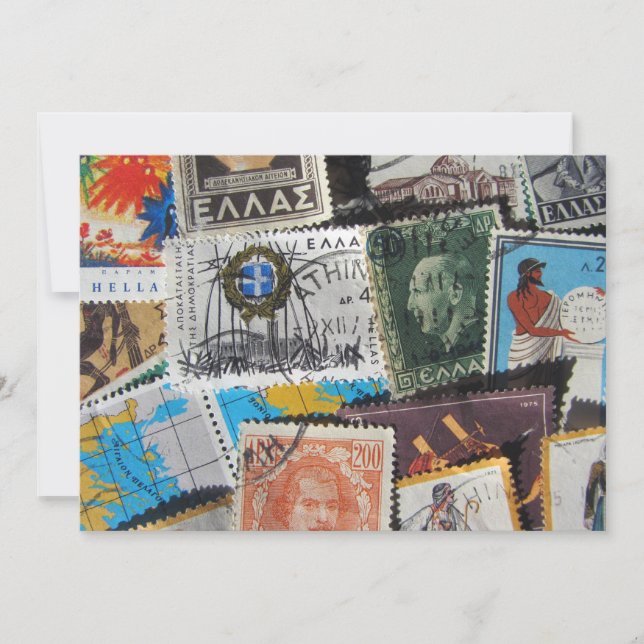 El Griego del vintage sella la invitación (Anverso)