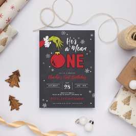 El Grinch es un pusilánime primer cumpleaños