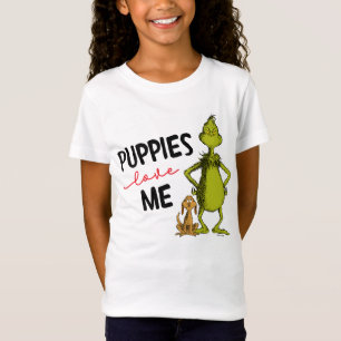 El Grinch y Max   Camiseta de Cachorros Me Aman