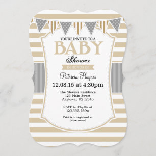 El gris beige del moreno raya la invitación de
