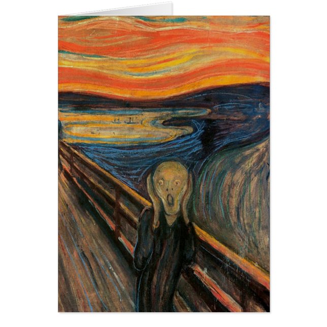 El grito de Edvard Munch (Frente)