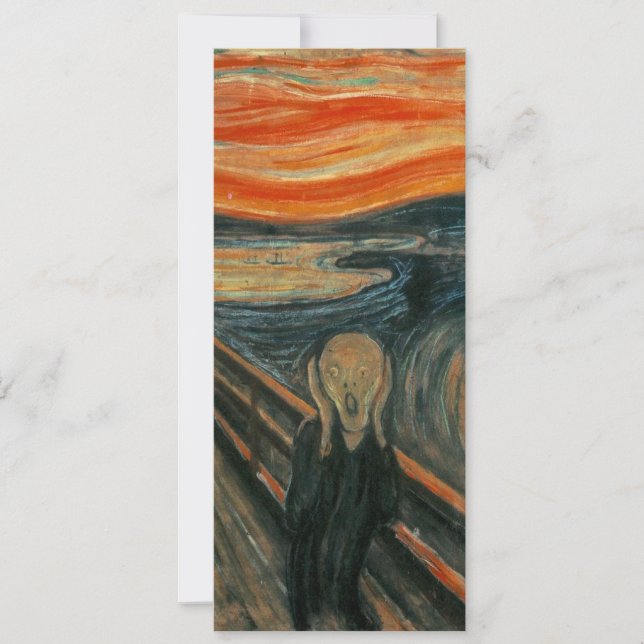 El grito de Edvard Munch (Anverso)