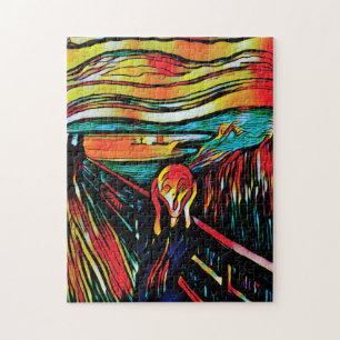 El grito de Edvard Munch Jigsaw Puzzle