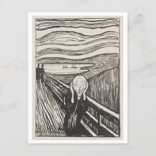 El grito de Edvard Munch, postal de 1895