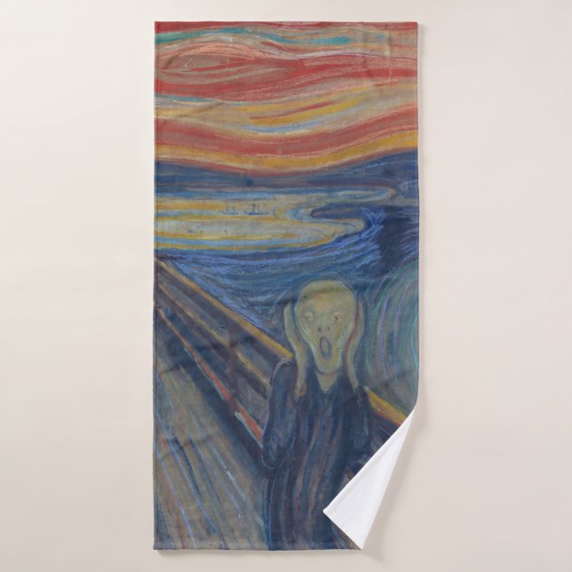 El grito, Edvard Munch (Toalla de baño)