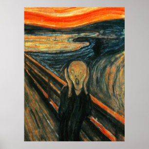 El Grito Munch Arte Moderno Abstracto