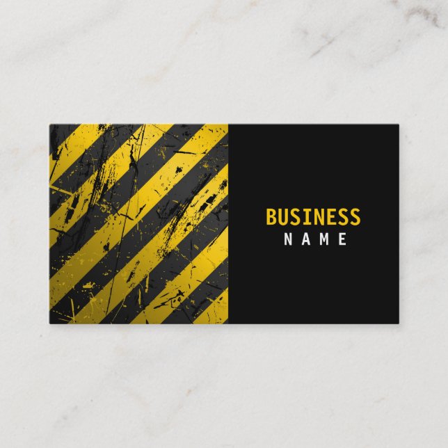 El Grunge raya la tarjeta de visita (Anverso)