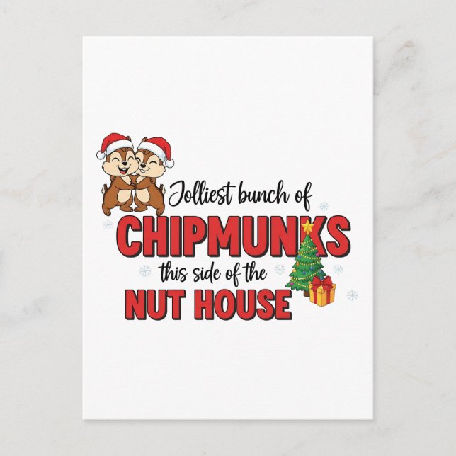 El grupo más alegre de chipmunks desde la Navidad  (Anverso)