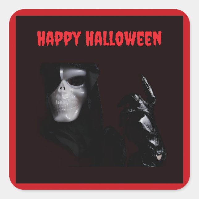 El guante - Pegatina (Anverso)