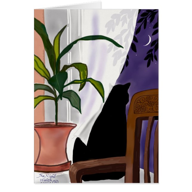 El guardia nocturna: Estilo felino (Frente)