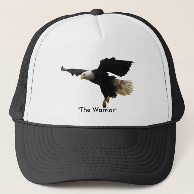 "El guerrero" Gorra de Águila Calva (Anverso)