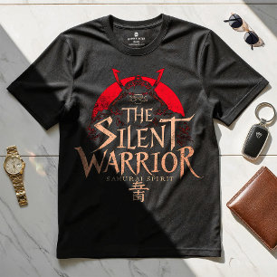 El guerrero silencioso - Camiseta de diseño motiva