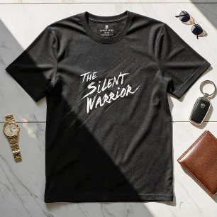 El guerrero silencioso - Camiseta de diseño motiva