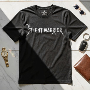 El guerrero silencioso - Camiseta de diseño motiva