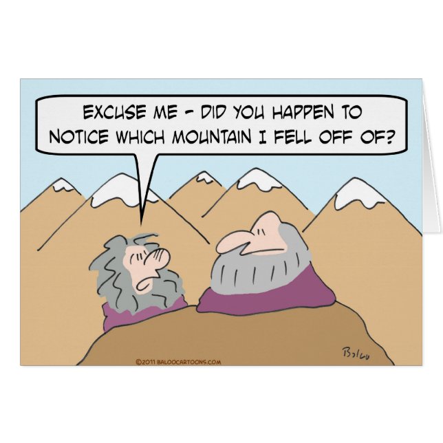 el gurú se cayó de la montaña (Anverso (Horizontal))