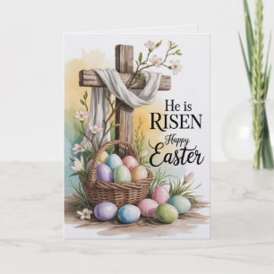 Él ha resucitado Feliz Pascua Tarjetas al por mayo