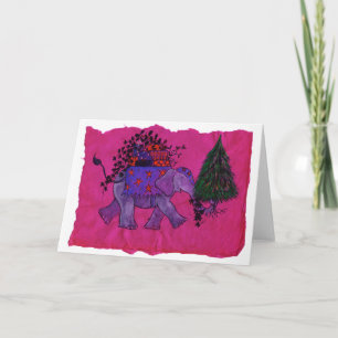 El hacer compras del navidad (rosa)