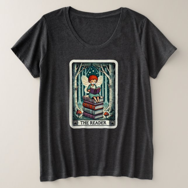 El hada de la tarjeta de lector Tarot (Anverso del diseño)