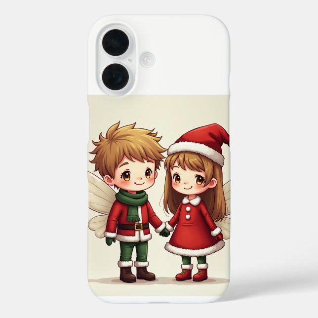 El hada de los Navidades de un par de Fundas del i (Reverso )