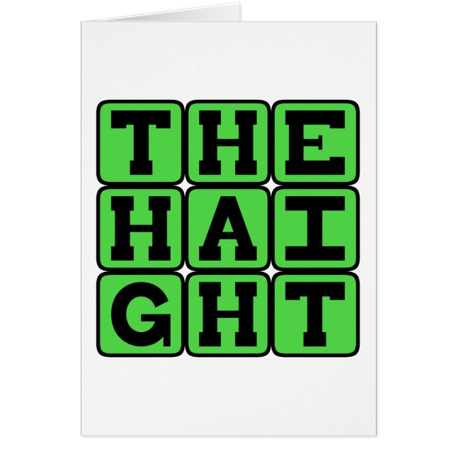 El Haight, Distrito de San Francisco (Frente)