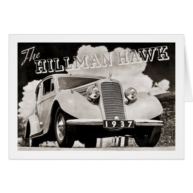 El halcón 1937 de Hillman (Anverso (Horizontal))