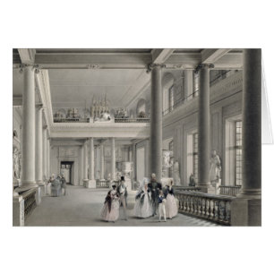 El hall de entrada superior de la academia de los