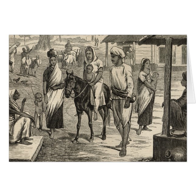 El hambre india (Anverso (Horizontal))