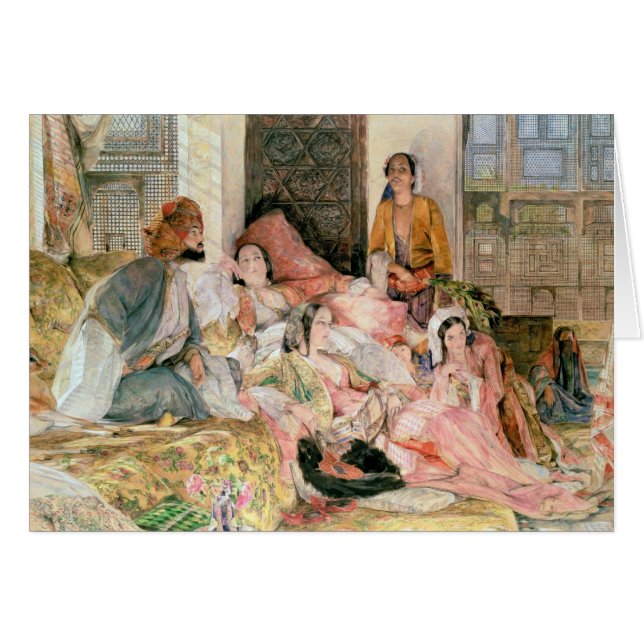 El Harem, c.1850 (Anverso (Horizontal))