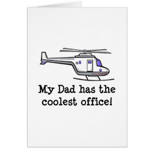 El helicóptero fresco de mi papá