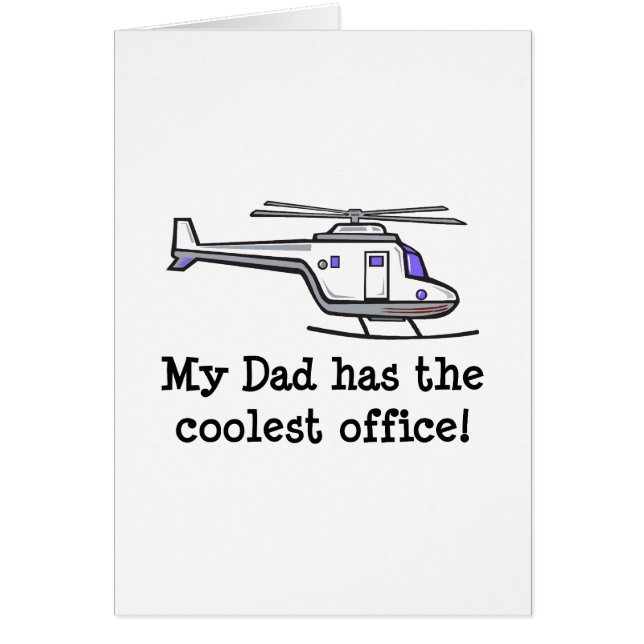 El helicóptero fresco de mi papá (Frente)