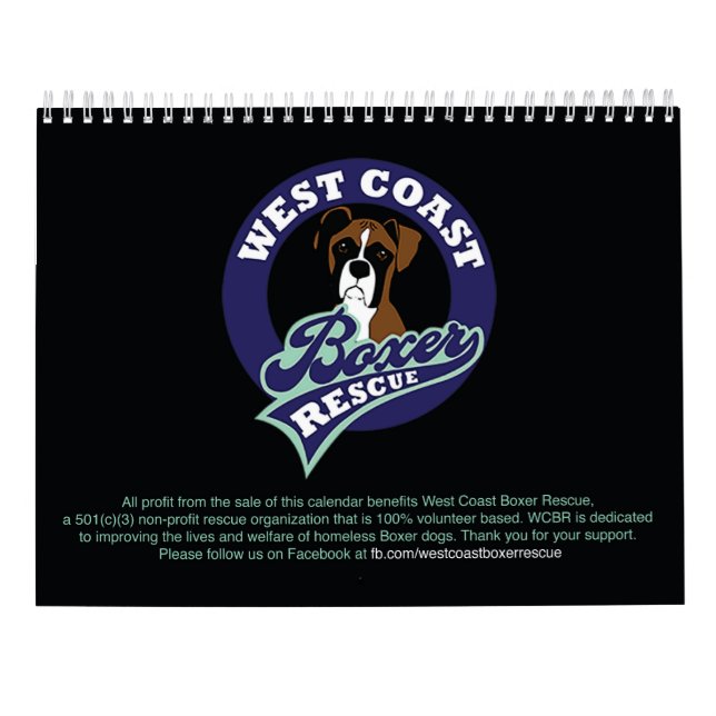 El hermoso calendario Boxers 2021 (Reverso)