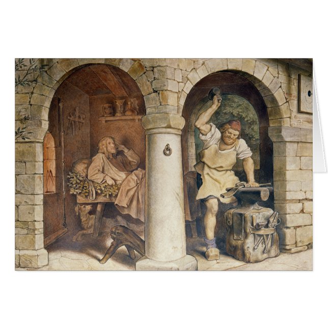 El herrero de Ruhla, c.1854 (Anverso (Horizontal))