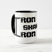 El HIERRO AFILA la taza de café del HIERRO