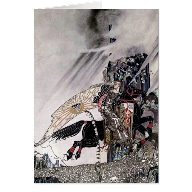 El hijo de la viuda por la tarjeta de Kay Nielsen (Frente)