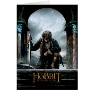 El Hobbit - cartel de película de BILBO BAGGINS