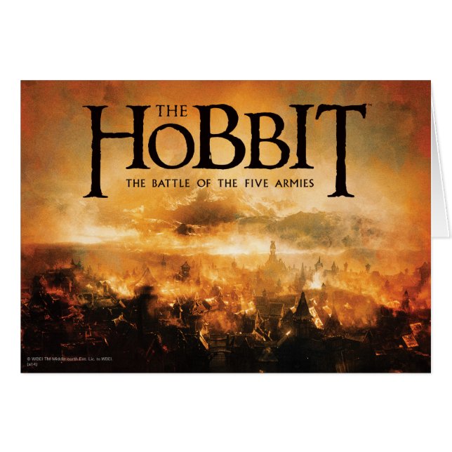 El Hobbit: La BATALLA DEL Logo DE CINCO ARMIES™ (Anverso (Horizontal))