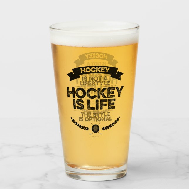 El Hockey No Es Un Estilo De Vida (Anverso (lleno))