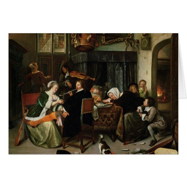 El hogar disoluto, 1668 (Anverso (Horizontal))