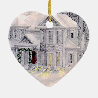 El hogar es donde está ornamento el corazón