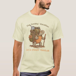 "El hogar es donde lo aparco" - Camiseta de tortug