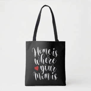 El hogar es el día de la madre  Bolsa Tote