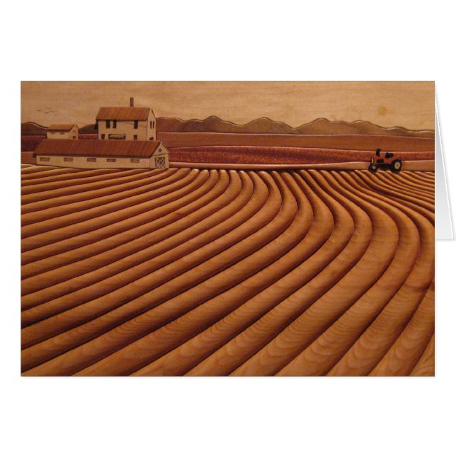 El hogar es la tarjeta en blanco del centro (Anverso (Horizontal))