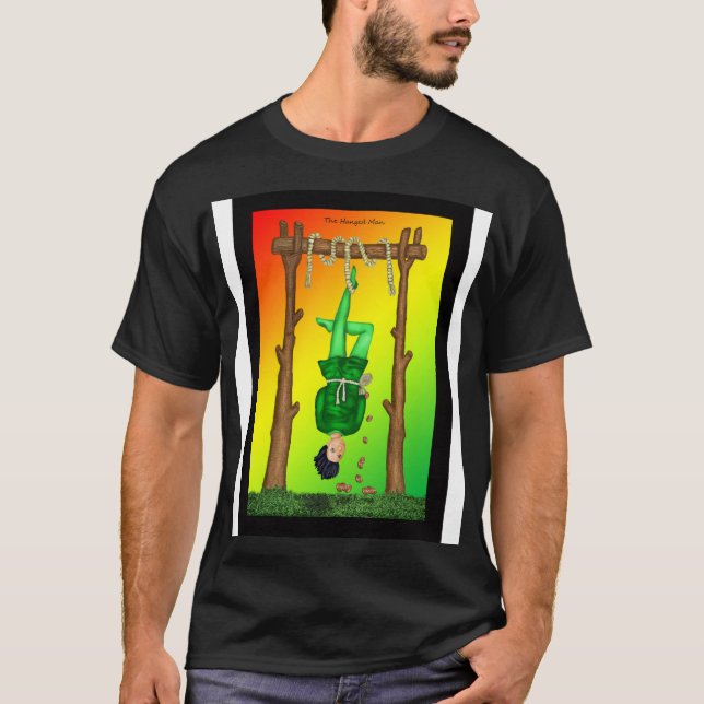 El hombre ahorcado - La camiseta oscura de los hom (Anverso)
