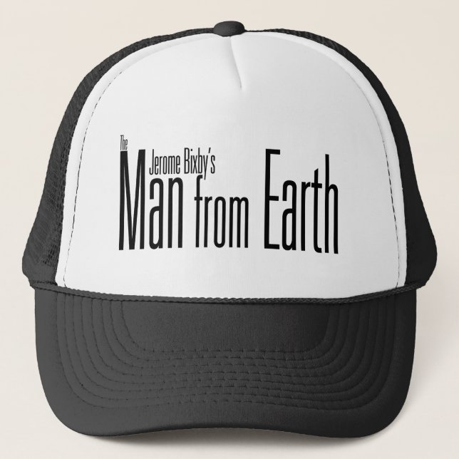 El hombre de la gorra de béisbol de la tierra (Anverso)