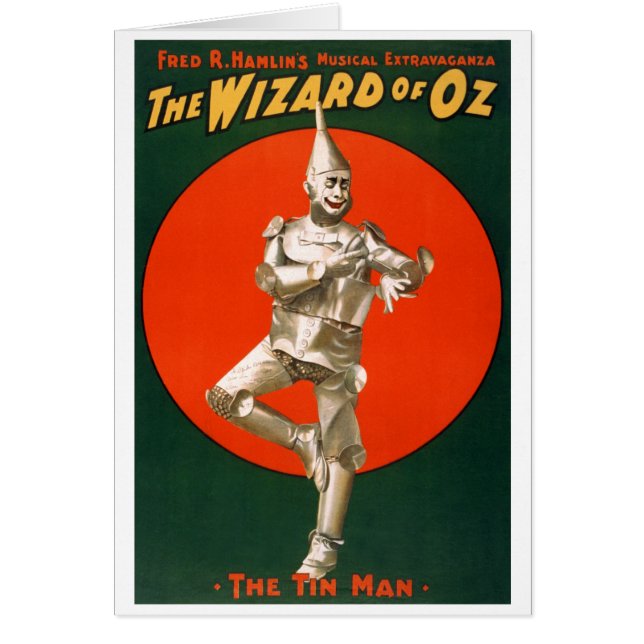El hombre de la lata del mago de Oz (Frente)