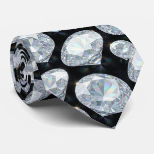 El Hombre de Lujo Corbata de Diamante Formal de
